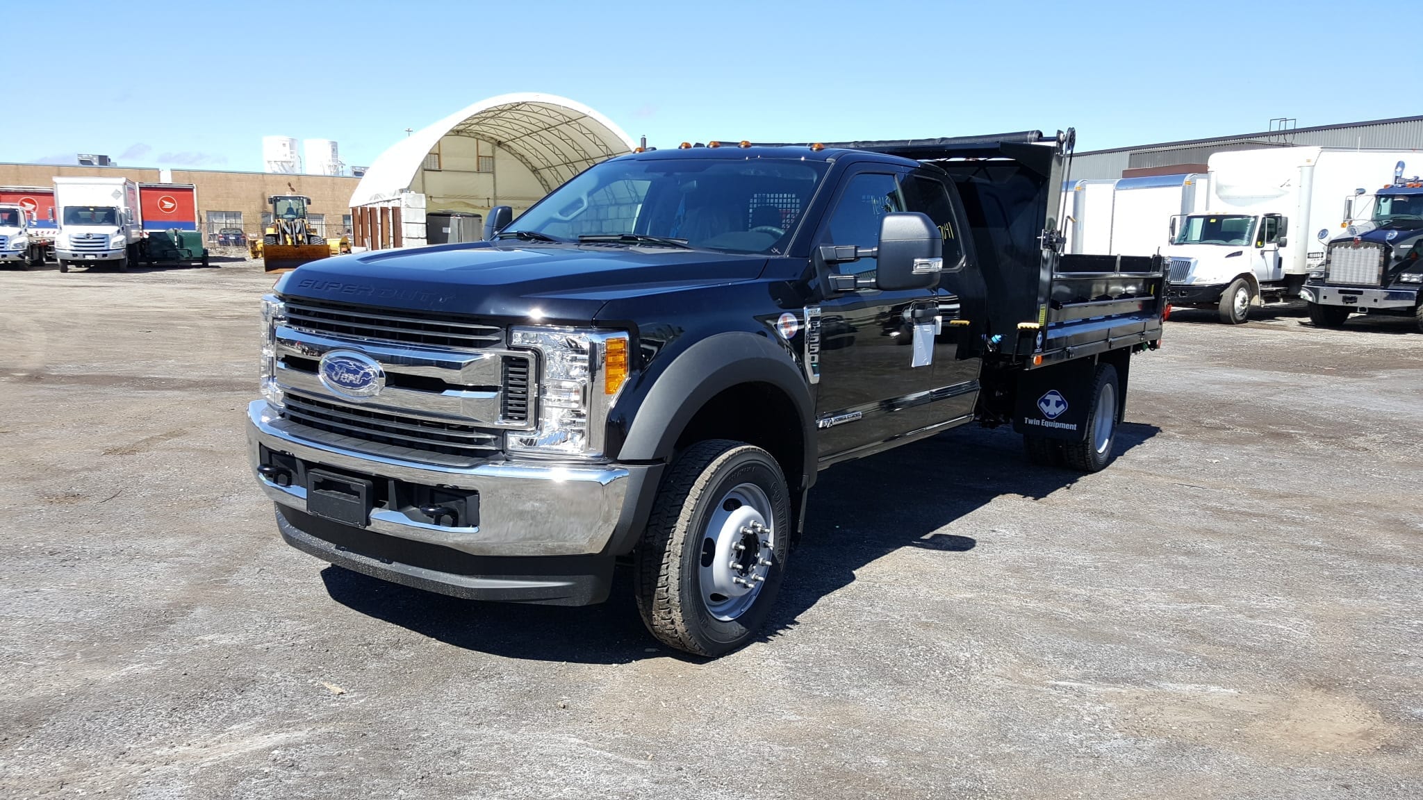 2018 Ford F550 Supercab 4×4 with Twiin Steel Dump Lockhart Automotive