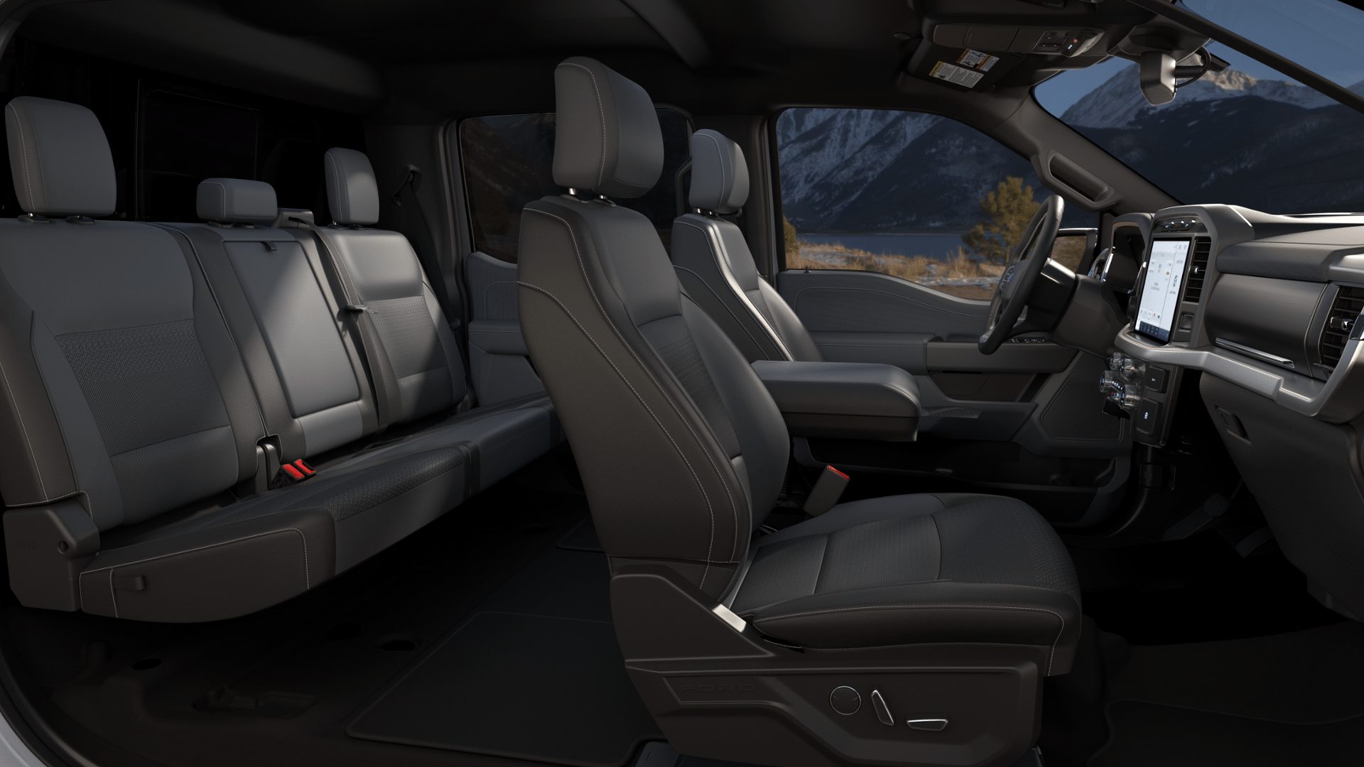 2022 Ford F-150 Lariat Supercrew 4×4 Interior – Lockhart Automotive